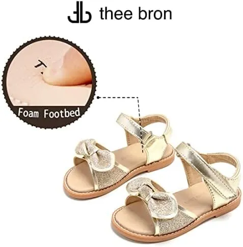 Golden  Toddler Sandals