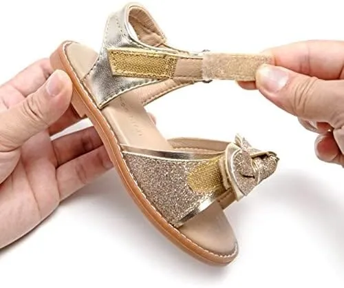 Golden  Toddler Sandals