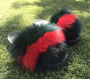 Green/Red Pom