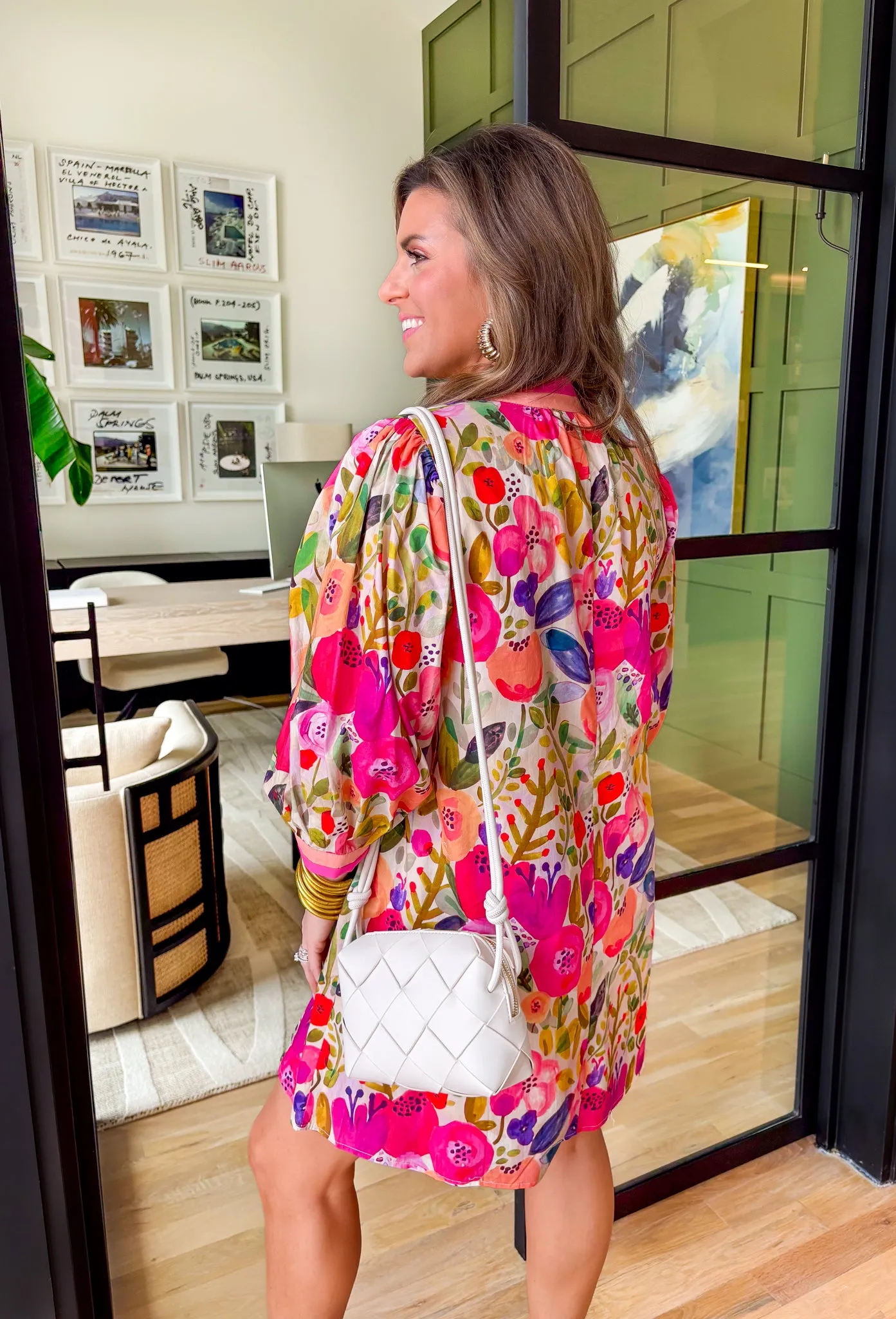 Happy Blooms Floral Dress
