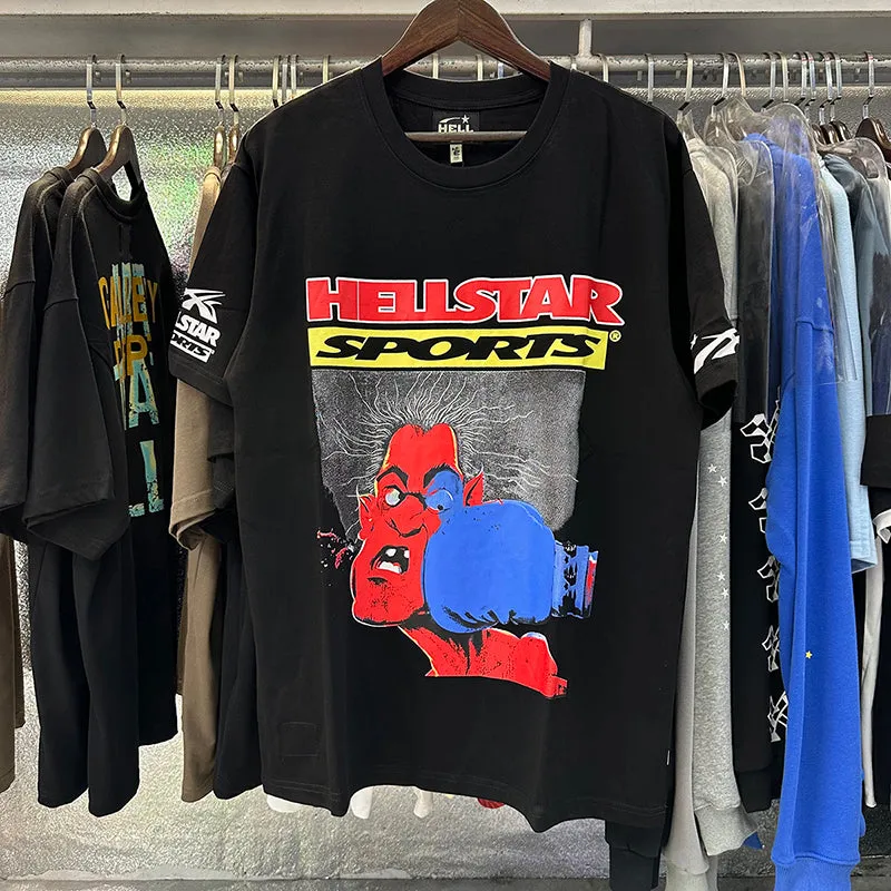 Hellstar Knock-Out T-Shirt Black