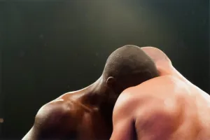 Hershey Centre, Mississauga, Ontario [two men, head to head]