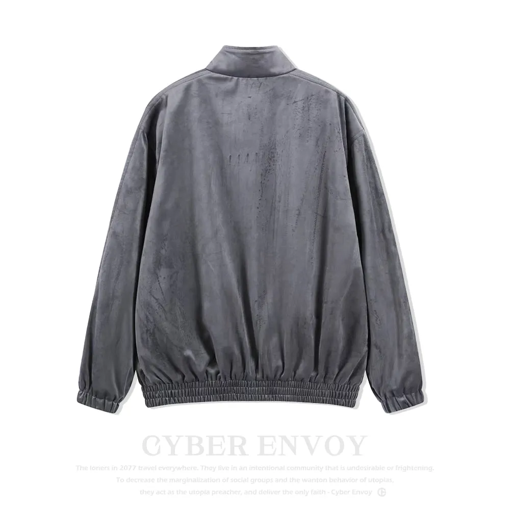 High Street Embroidered Velvet Jacket