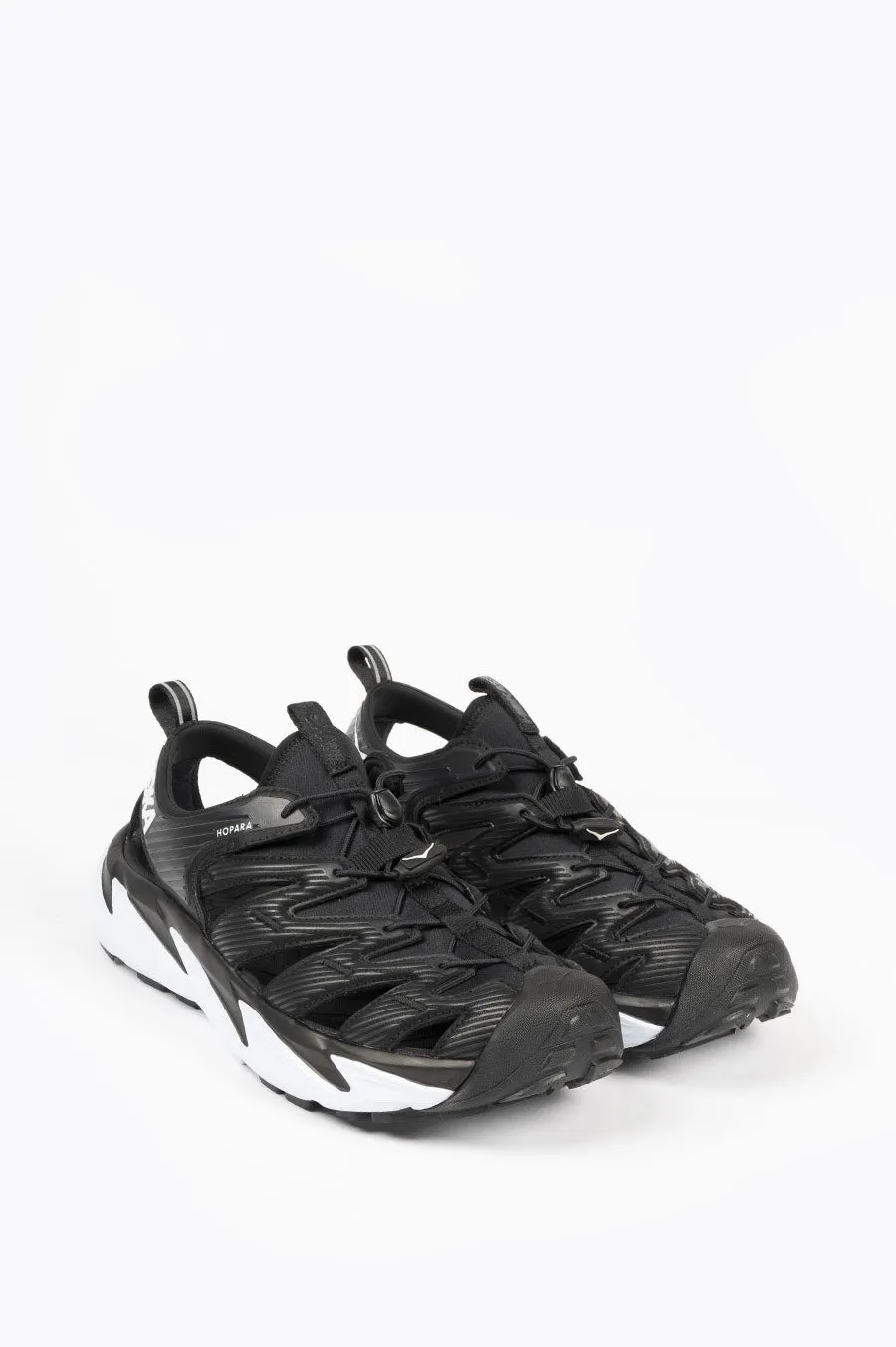 HOKA ONE ONE HOPARA BLACK WHITE