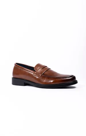Hunter PU Apron Brown Dr. Lightfoot Loafer