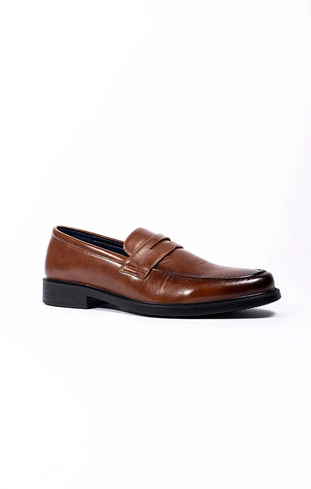 Hunter PU Apron Brown Dr. Lightfoot Loafer