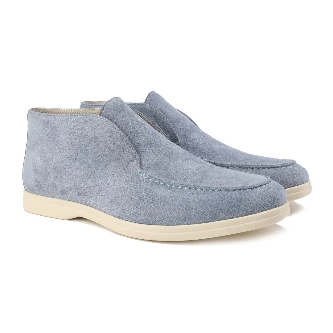 Icarus - High Suede Loafers