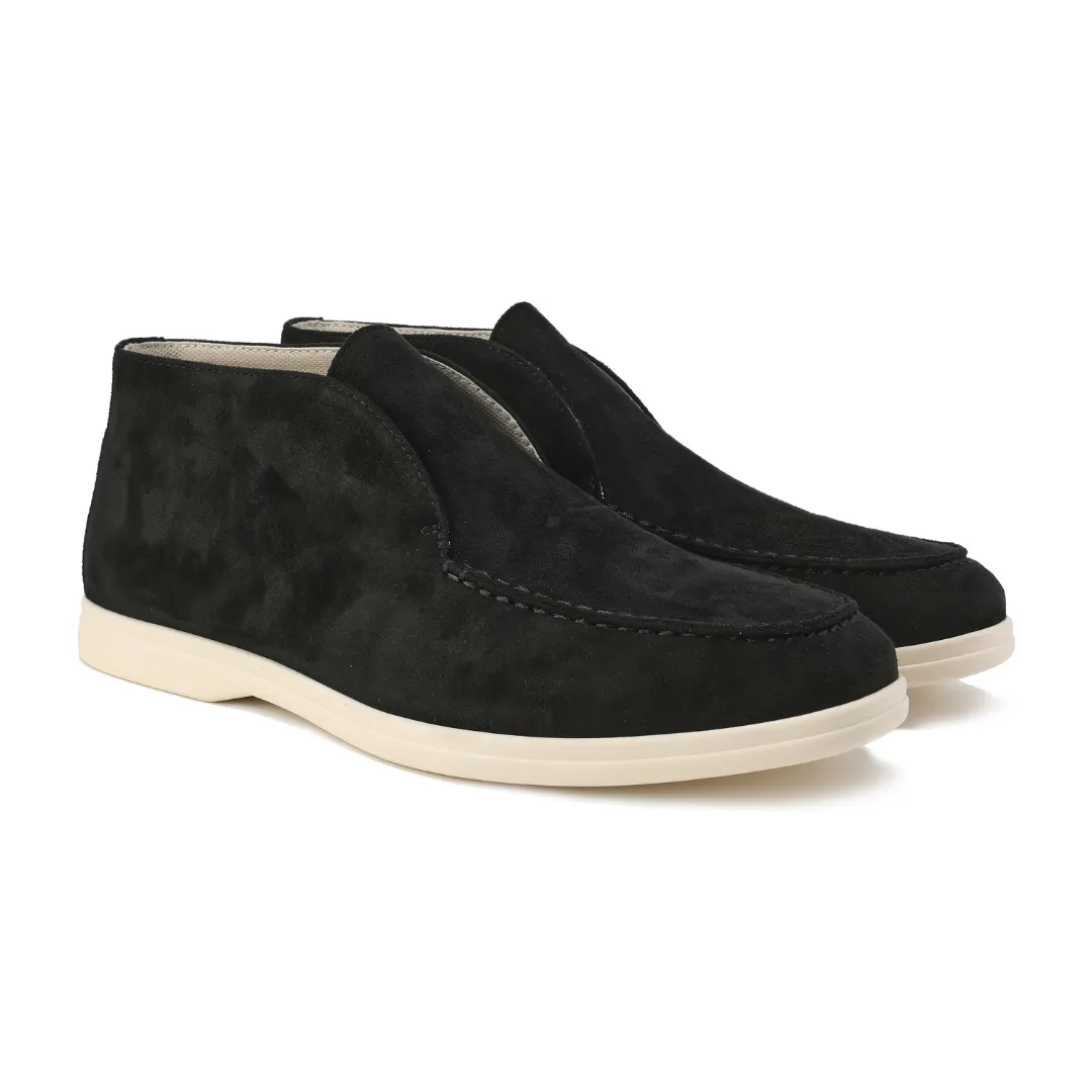 Icarus - High Suede Loafers