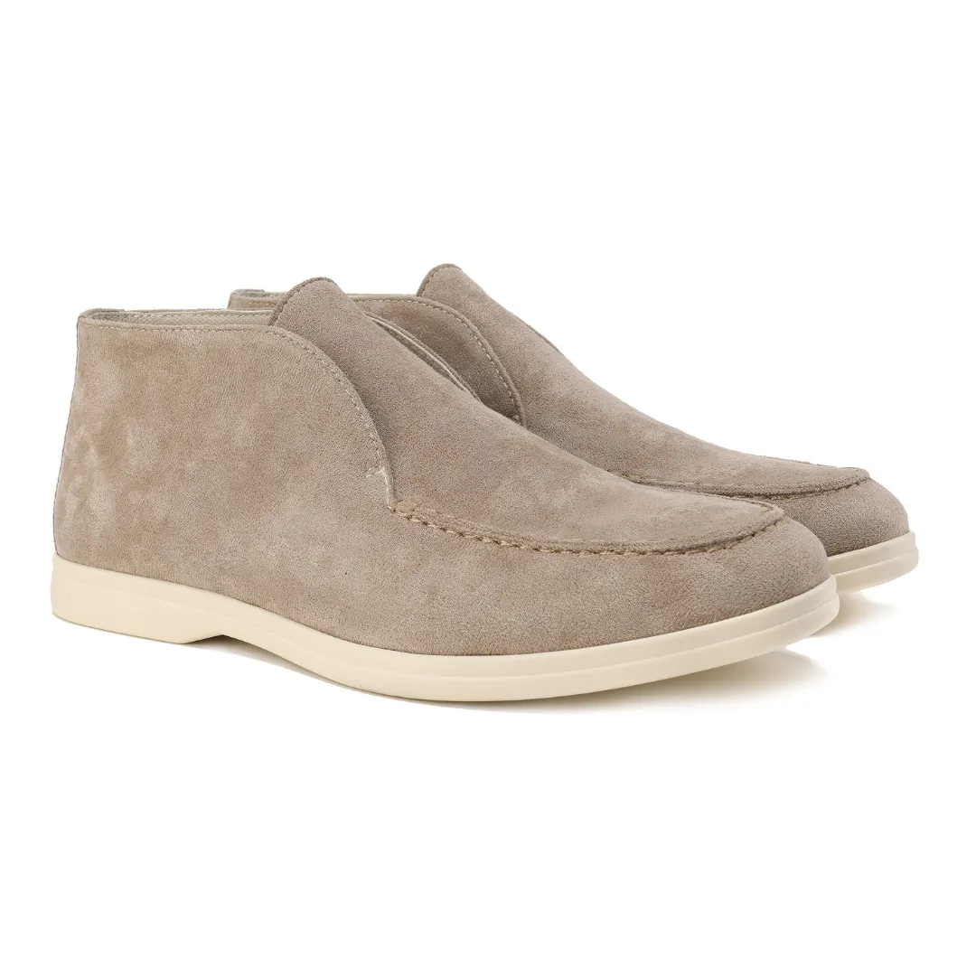 Icarus - High Suede Loafers