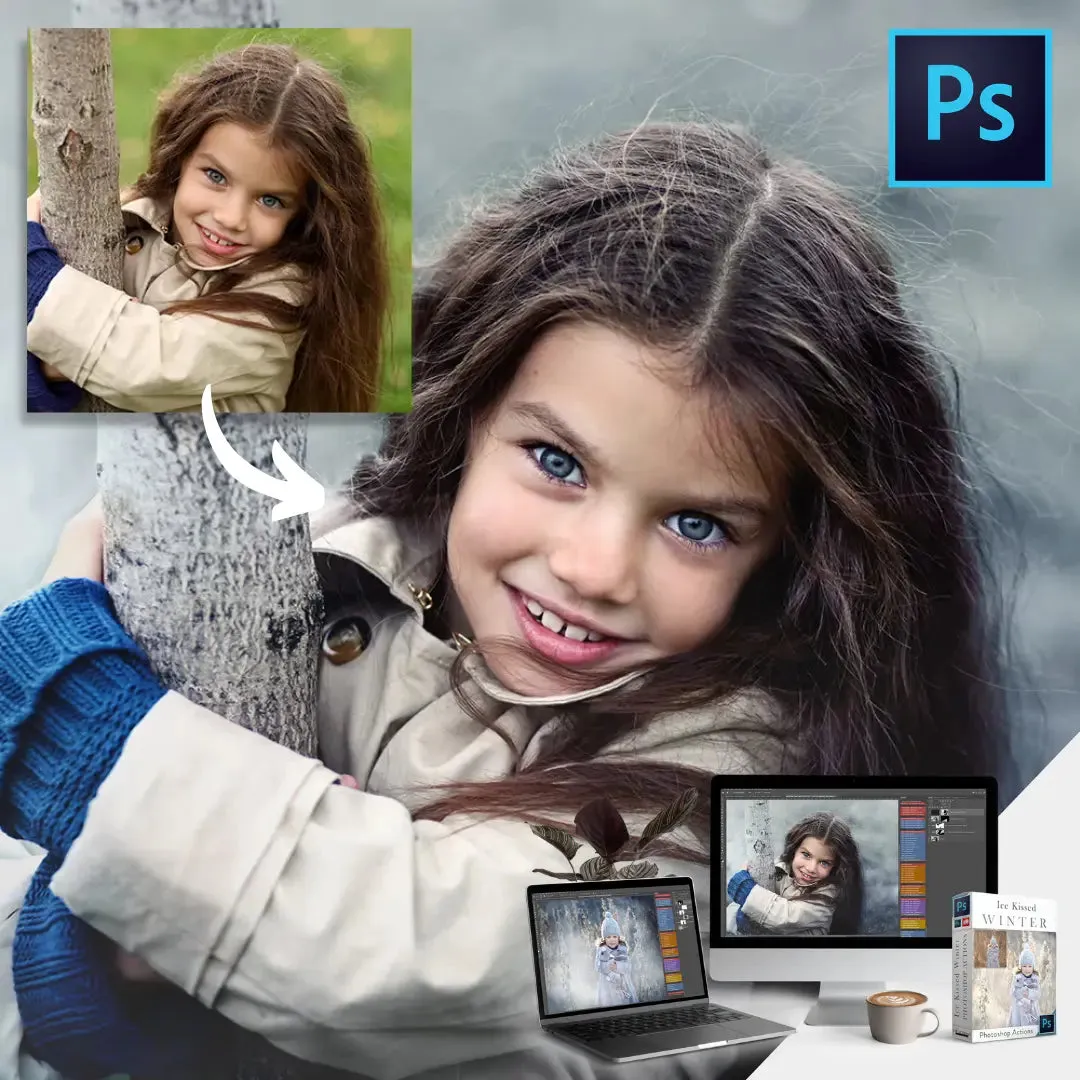 Ice Kissed Winter Photoshop Kit