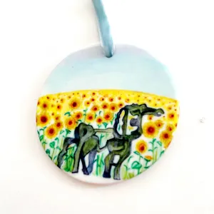 Iron Horse Ornament
