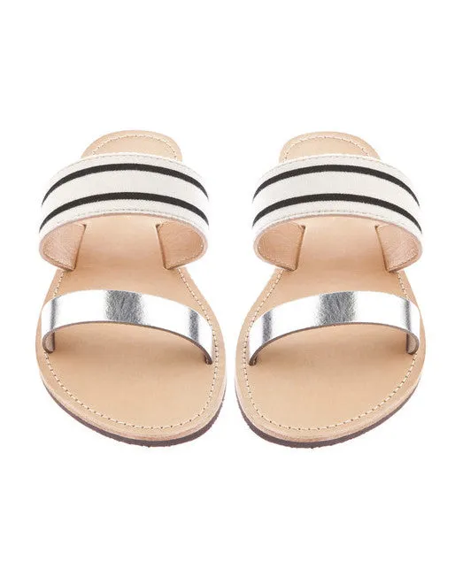 Isapera Sandals | Agrari in Stripe - FINAL SALE