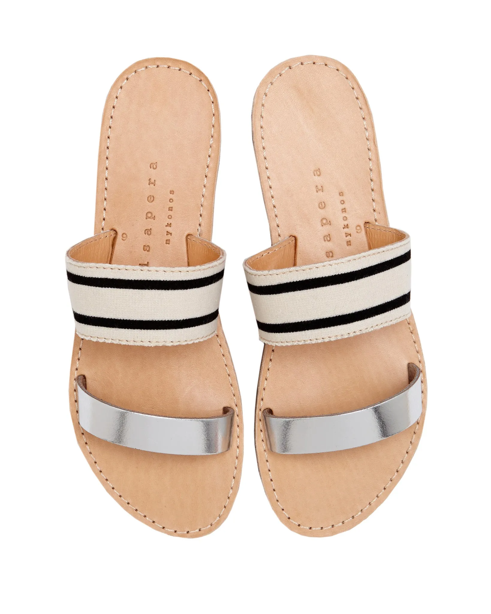 Isapera Sandals | Agrari in Stripe - FINAL SALE