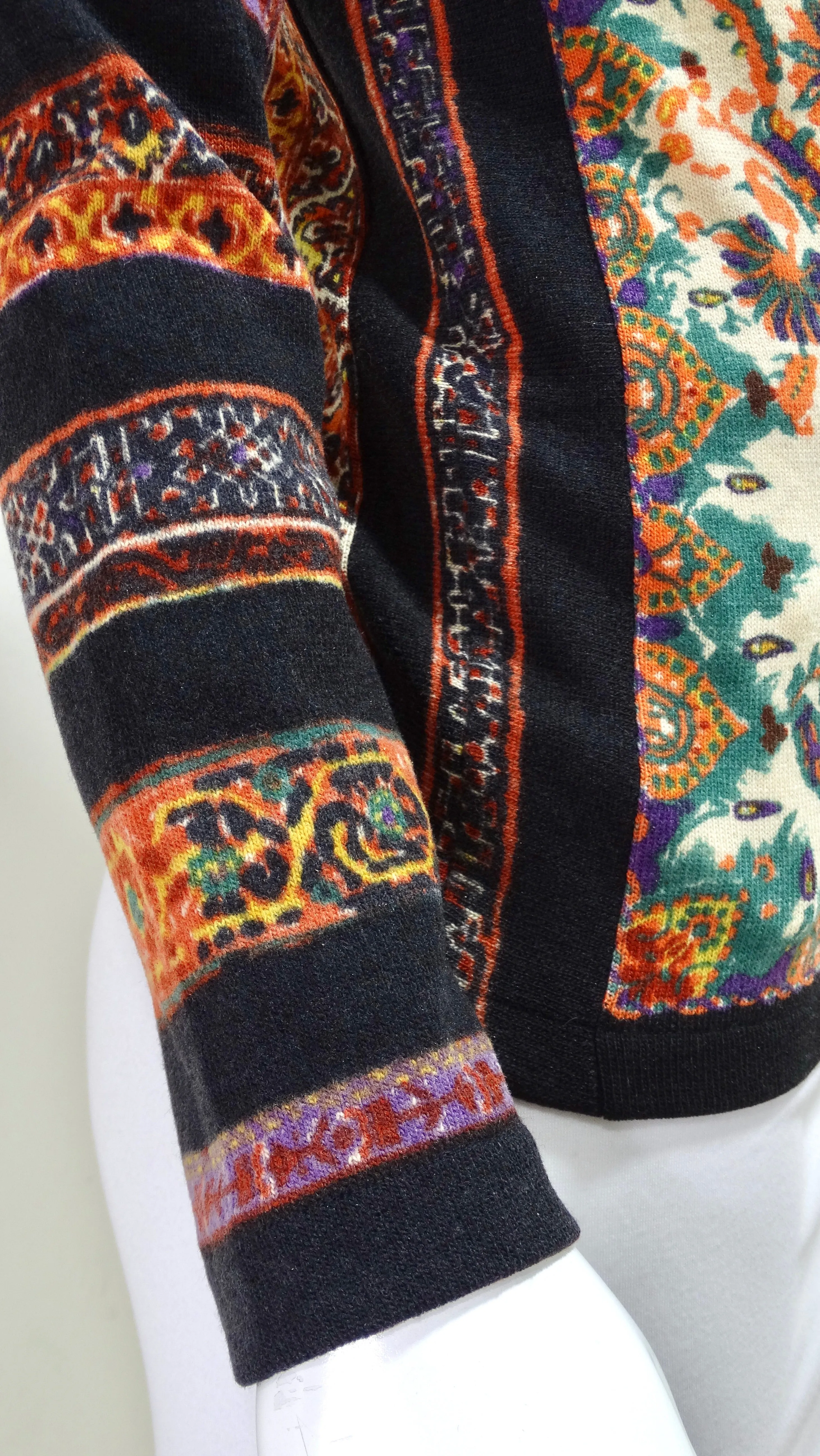 Jean Paul Gaultier Paisley Print Longsleeve
