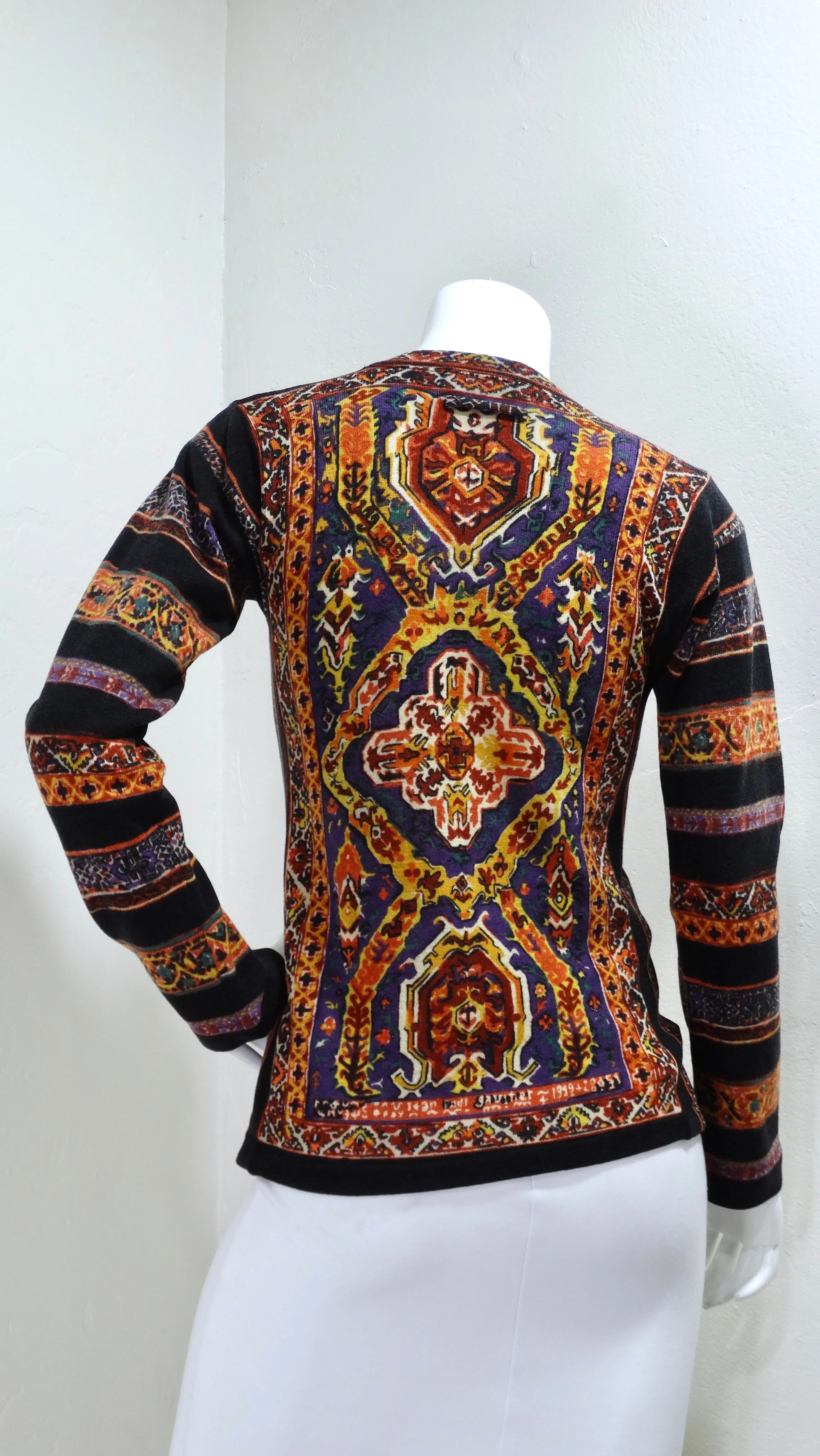 Jean Paul Gaultier Paisley Print Longsleeve