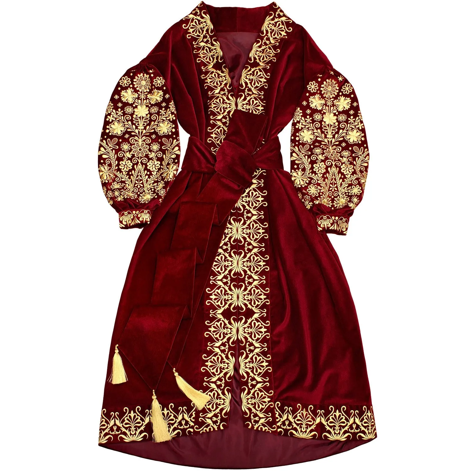 Kaftan with embroidery
