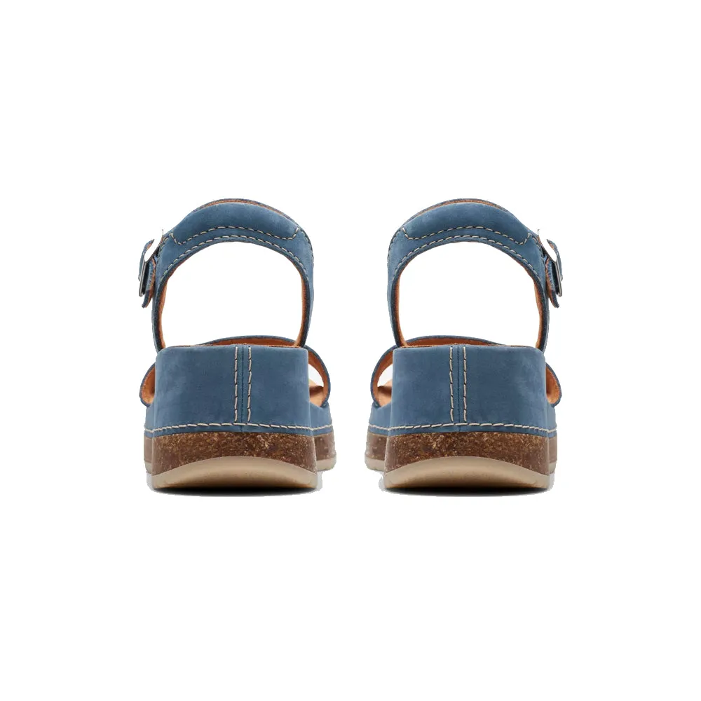 Kassanda Lily (Blue Nubuck)