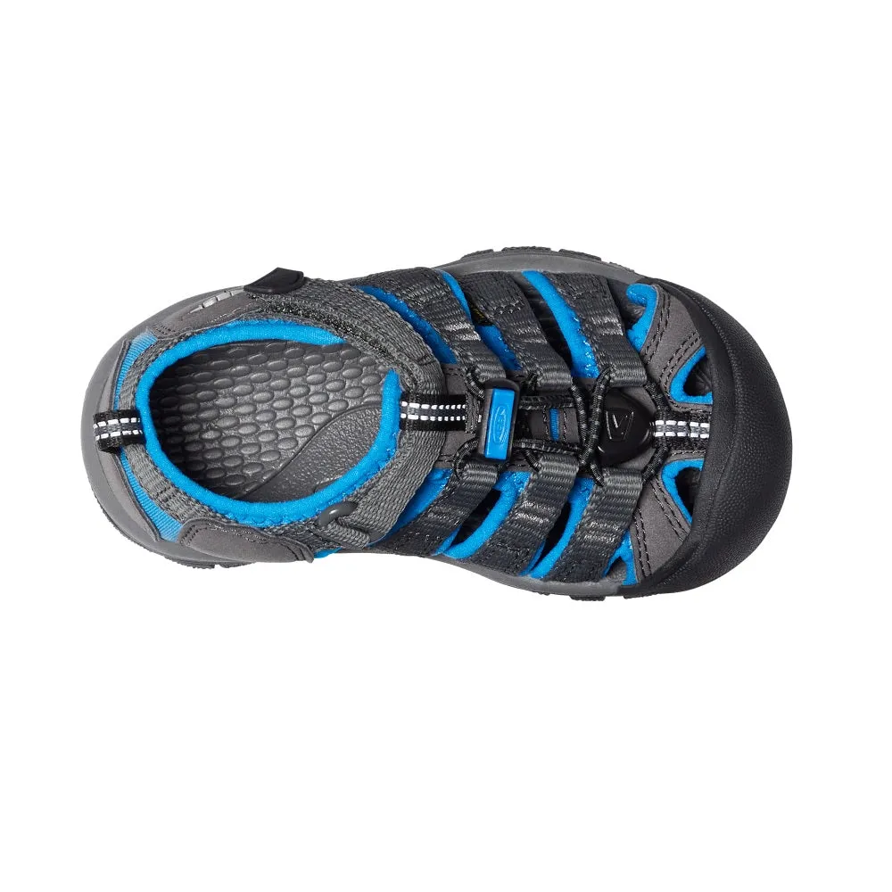 KEEN Little Kids' Newport H2 (Magnet/Brilliant Blue)