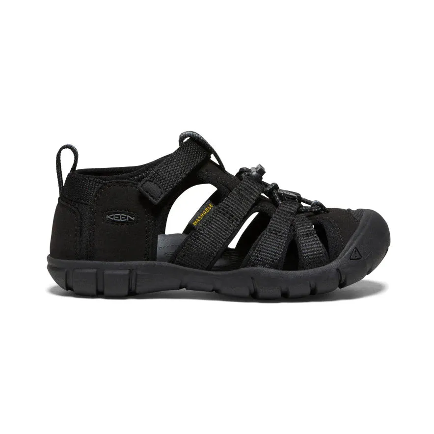 KEEN Little Kids' Seacamp II CNX (Black/Grey)