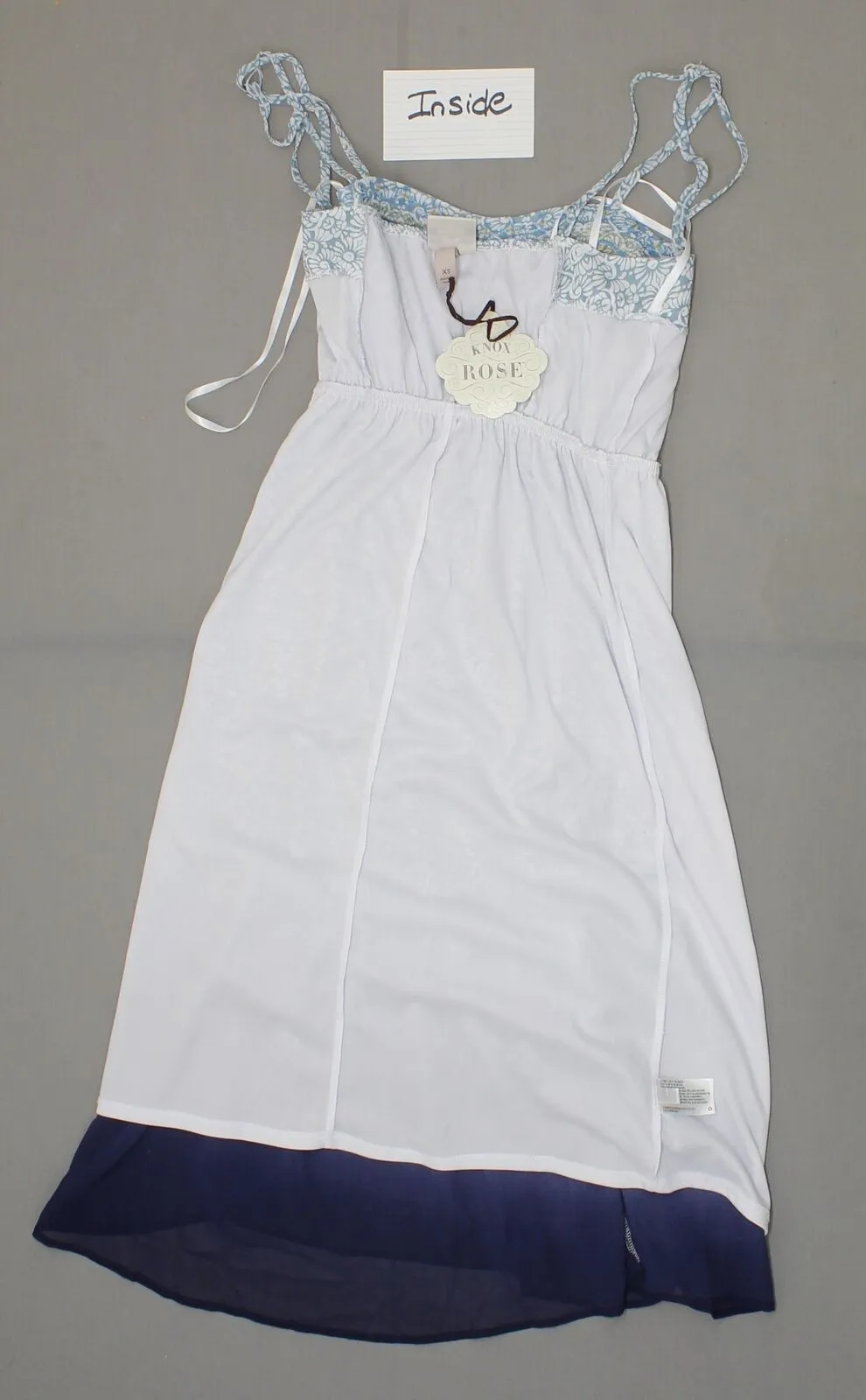 Knox Rose Women's Dip Dye Print Sleeveless Sundress Sun Dress