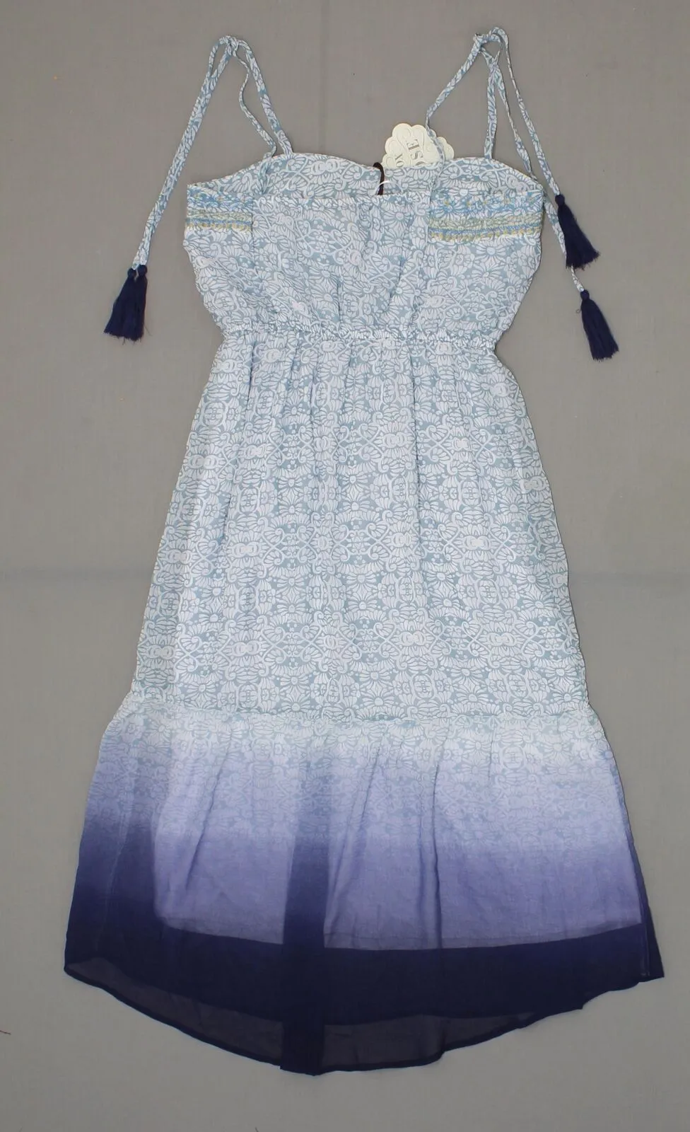 Knox Rose Women's Dip Dye Print Sleeveless Sundress Sun Dress