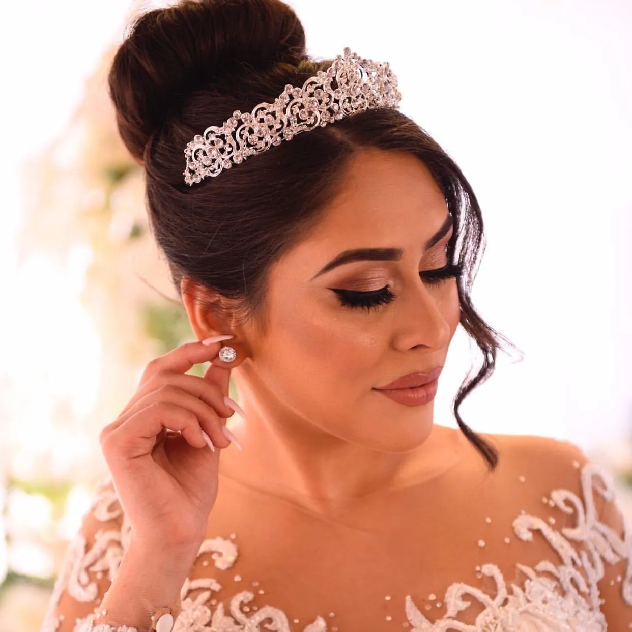 Laia Crystal Bridal Crown