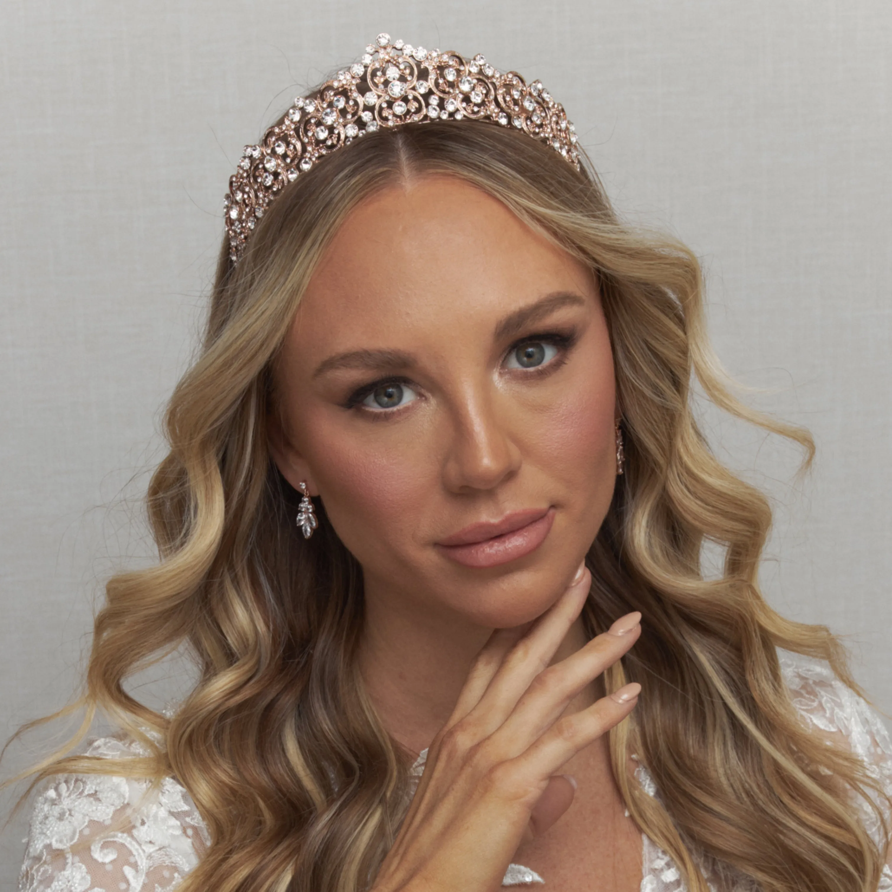 Laia Crystal Bridal Crown