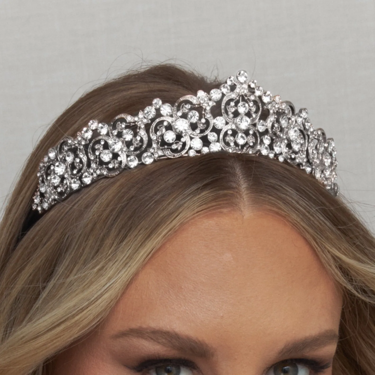 Laia Crystal Bridal Crown