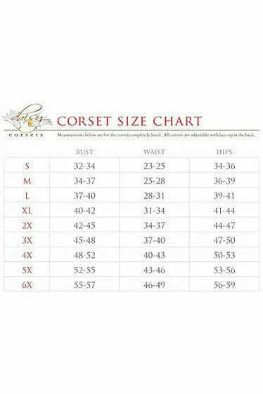 Lavish Black Velvet Overbust Corset