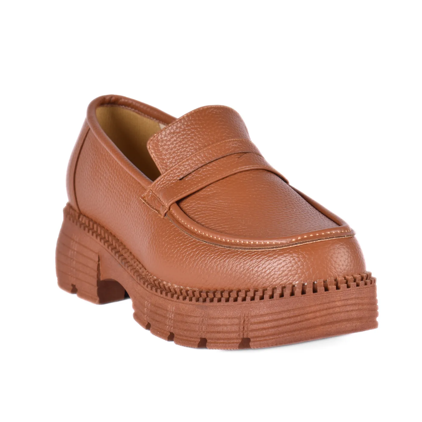 Leather Loafers Flats