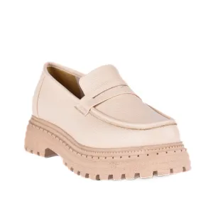 Leather Loafers Flats