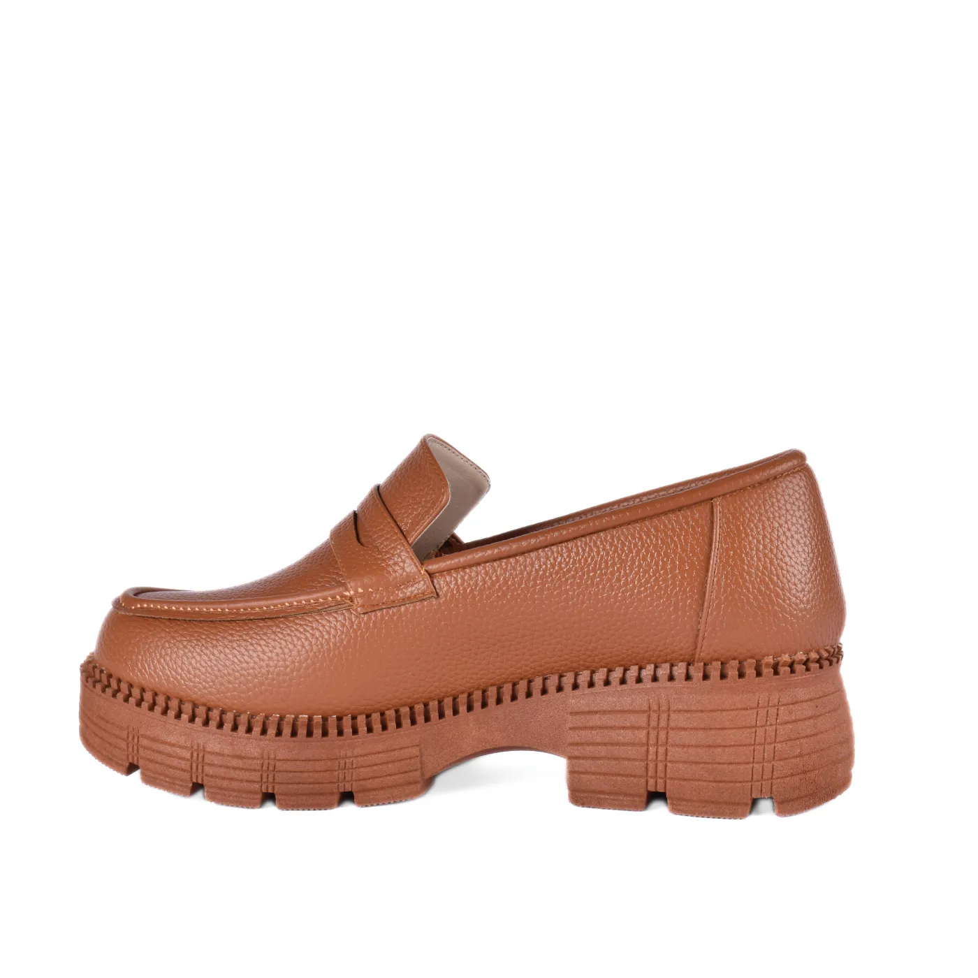 Leather Loafers Flats