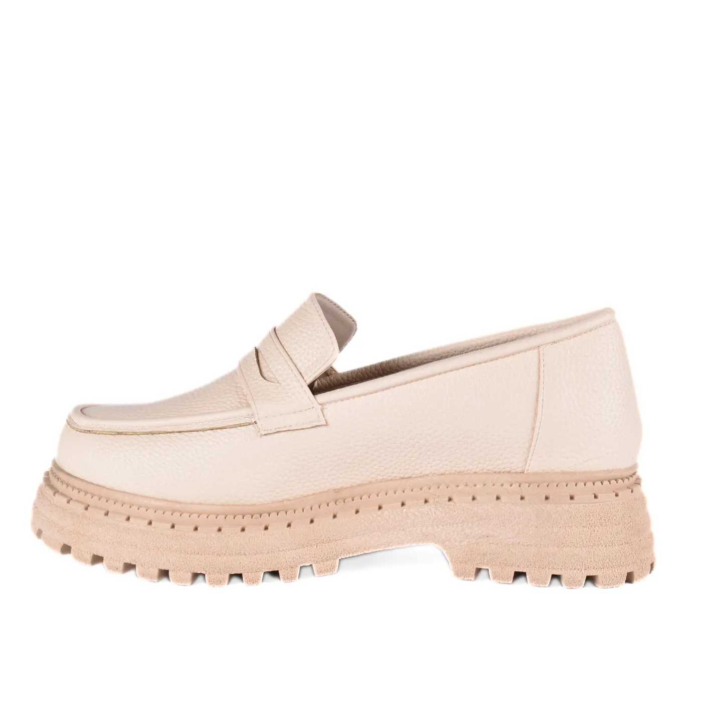 Leather Loafers Flats