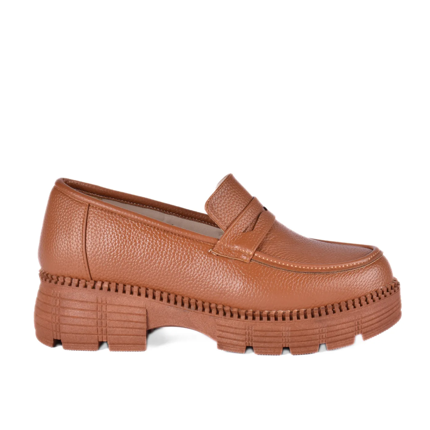 Leather Loafers Flats