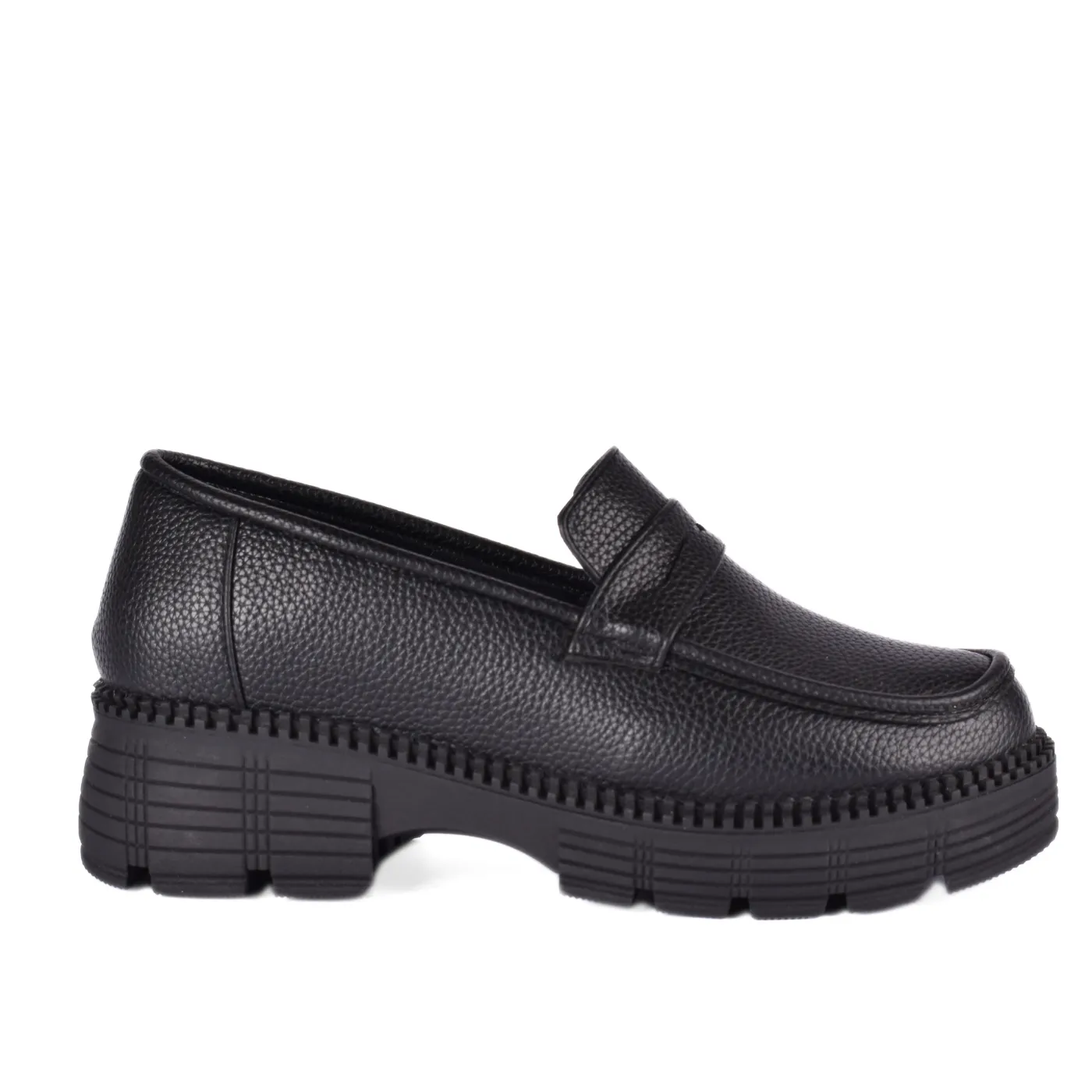 Leather Loafers Flats