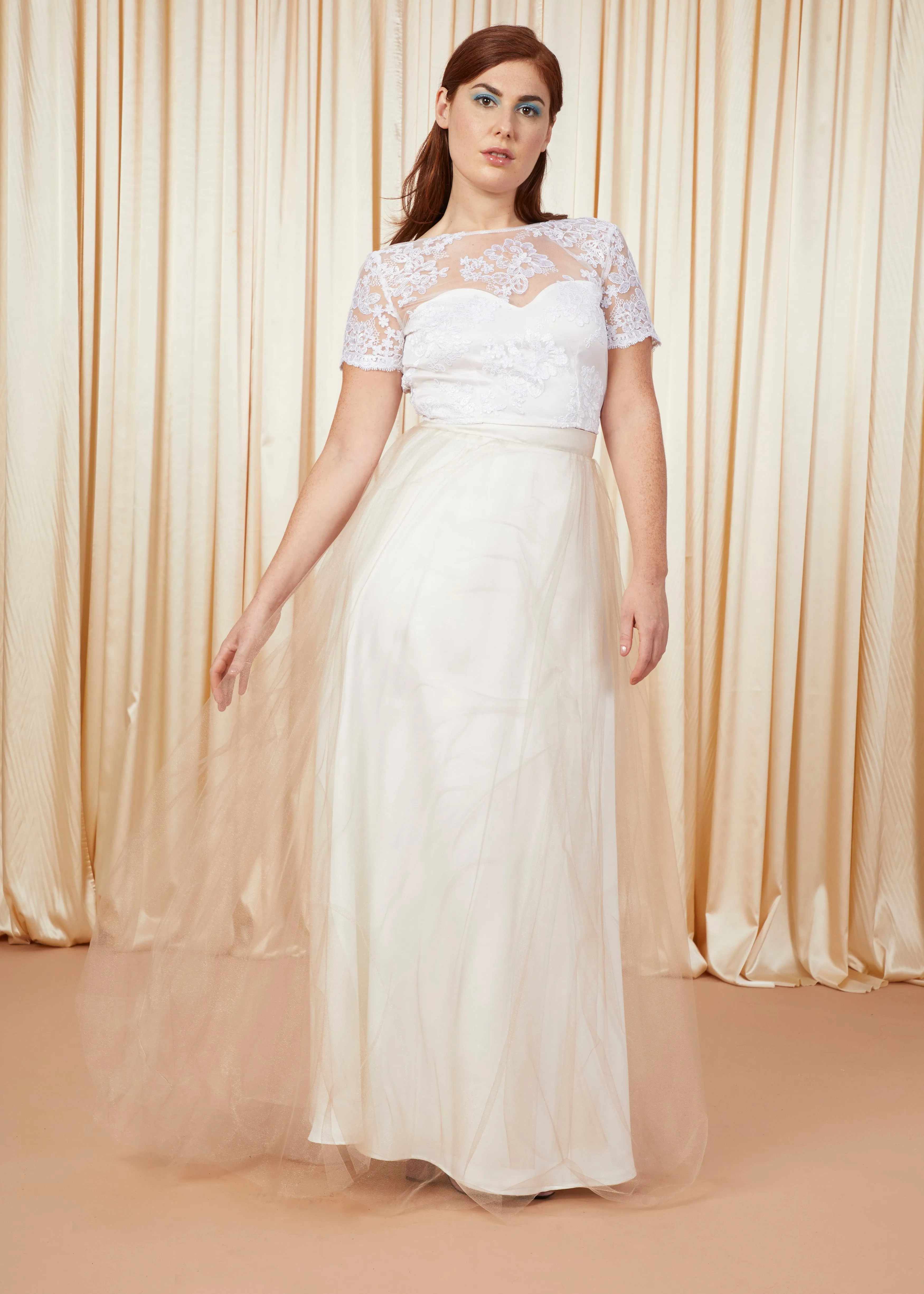 Les Marquis | Open Back Lace Bridal Top