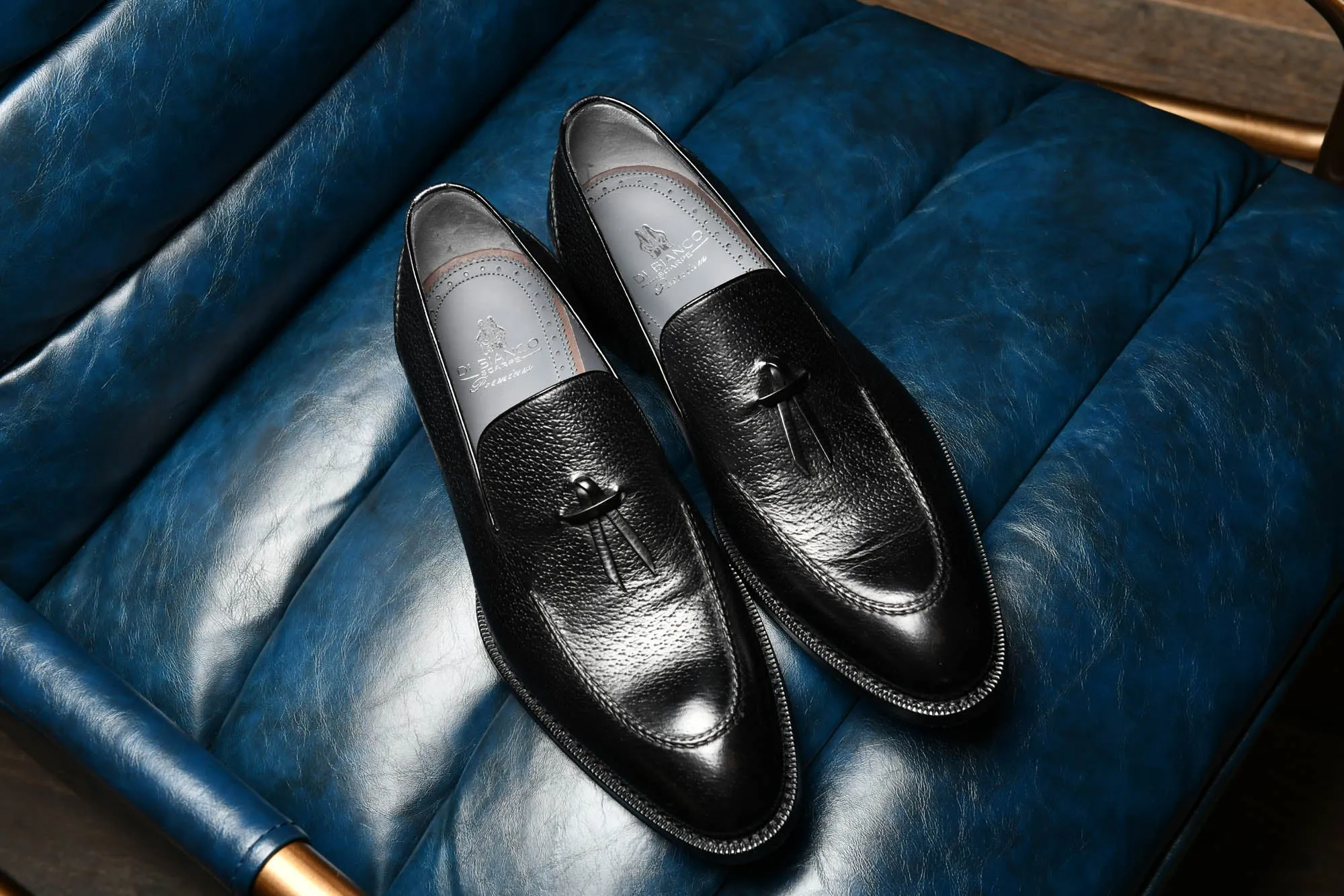 Livorno Nero Men's Italian Loafer