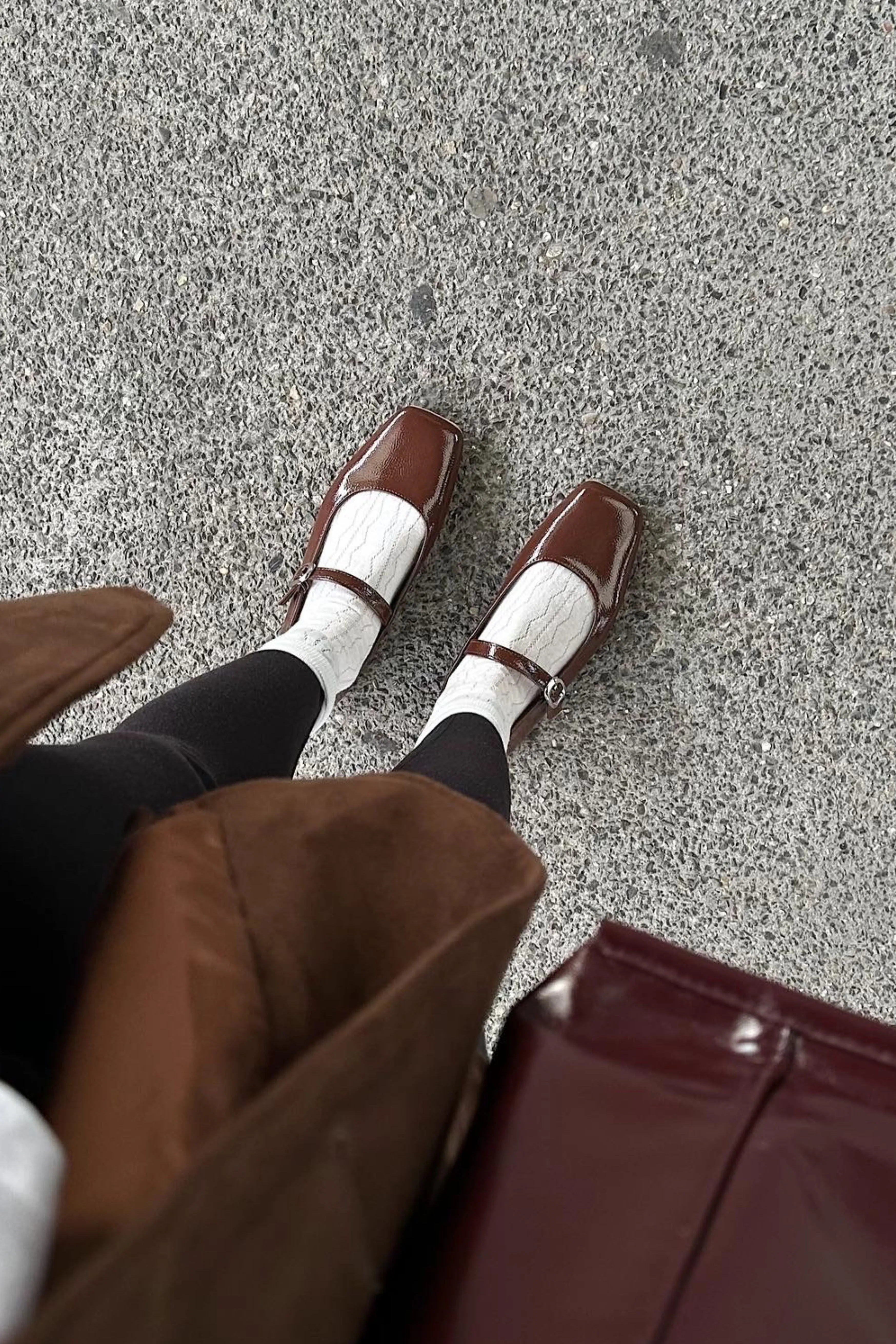 Loulou Flats in Cocoa Brown