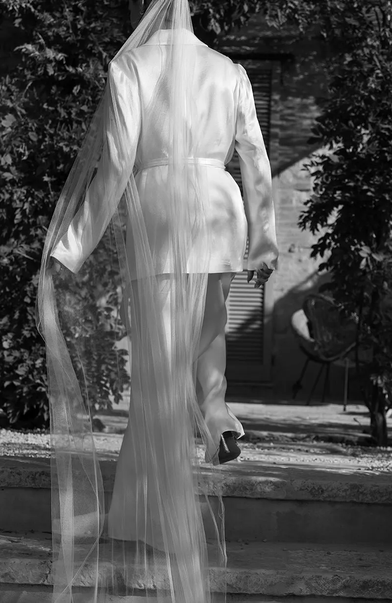 Lulu Bridal High Waisted Trouser