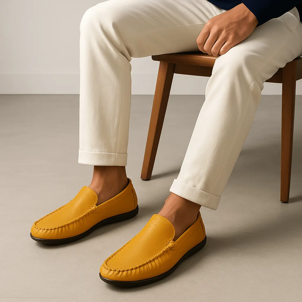 LumiNovi | The Formal Leather Loafers