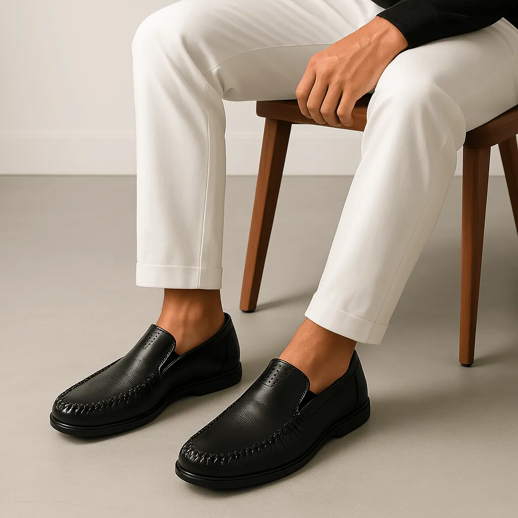 LumiNovi | The Formal Leather Loafers