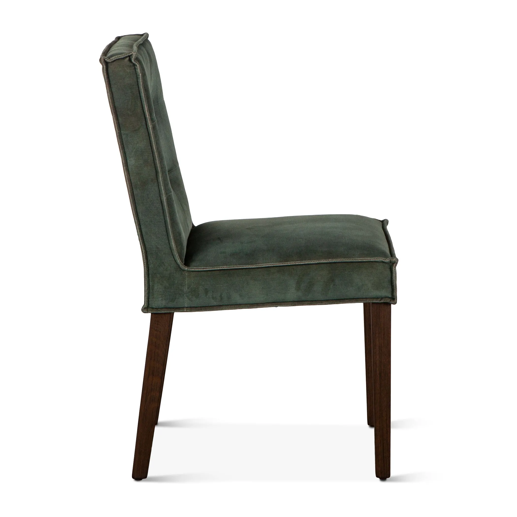 Madison Dining Chair - Green Velvet