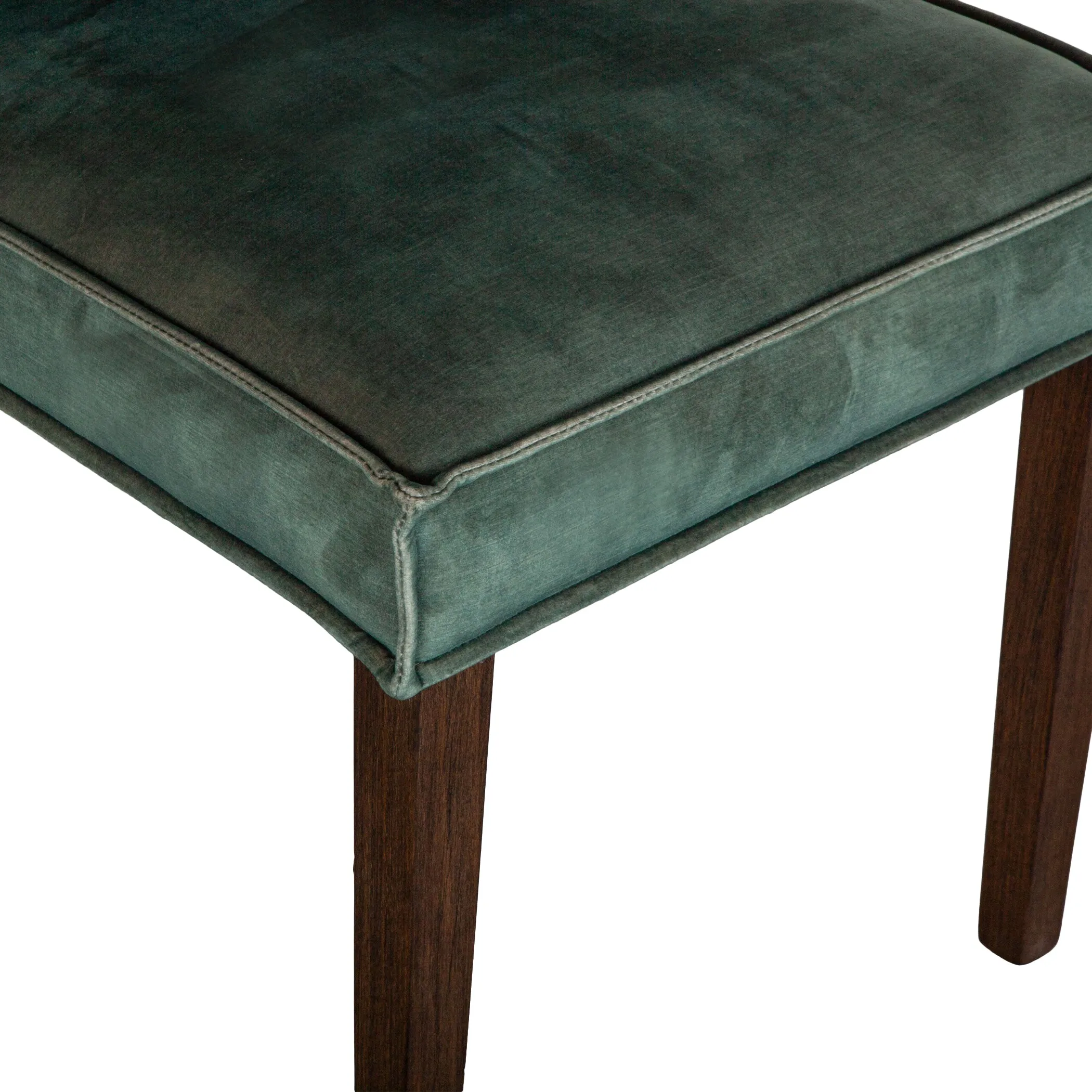 Madison Dining Chair - Green Velvet