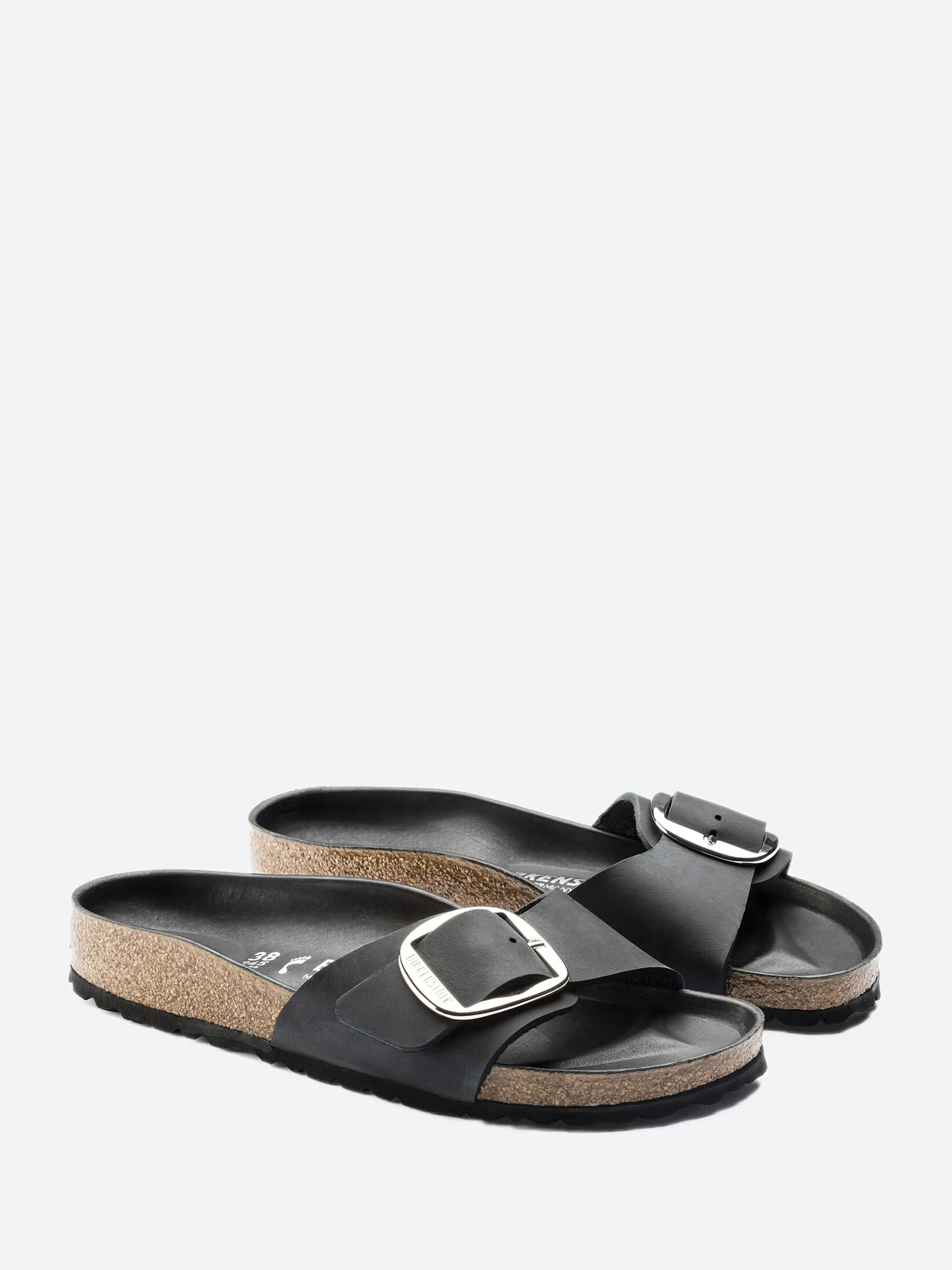 Madrid Big Buckle Narrow (Oiled Leather)