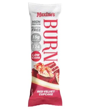 Maxine's Burn Bar Red Velvet Cupcake 40g