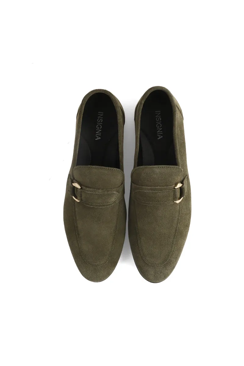 Men Formal Loafers M38063-Green