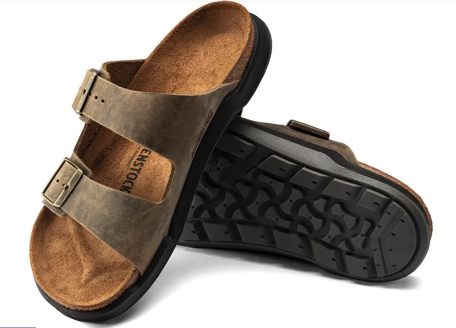 MEN'S BIRKENSTOCK ARIZONA RUGGED | FADED KHAKI