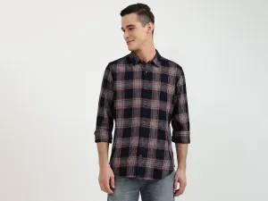 Mens Slim Fit Check Shirt
