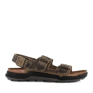 MILANO CROSS TOWN - FADED KHAKI WAXY LEATHER