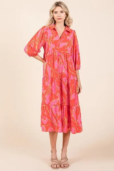 Mittoshop Tropical Paradise Midi Dress